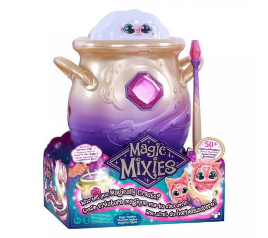 Играчка Магическо Котле с интерактивно Микси Розово Магическо Котле Magic Mixies с интерактивно розово Микси